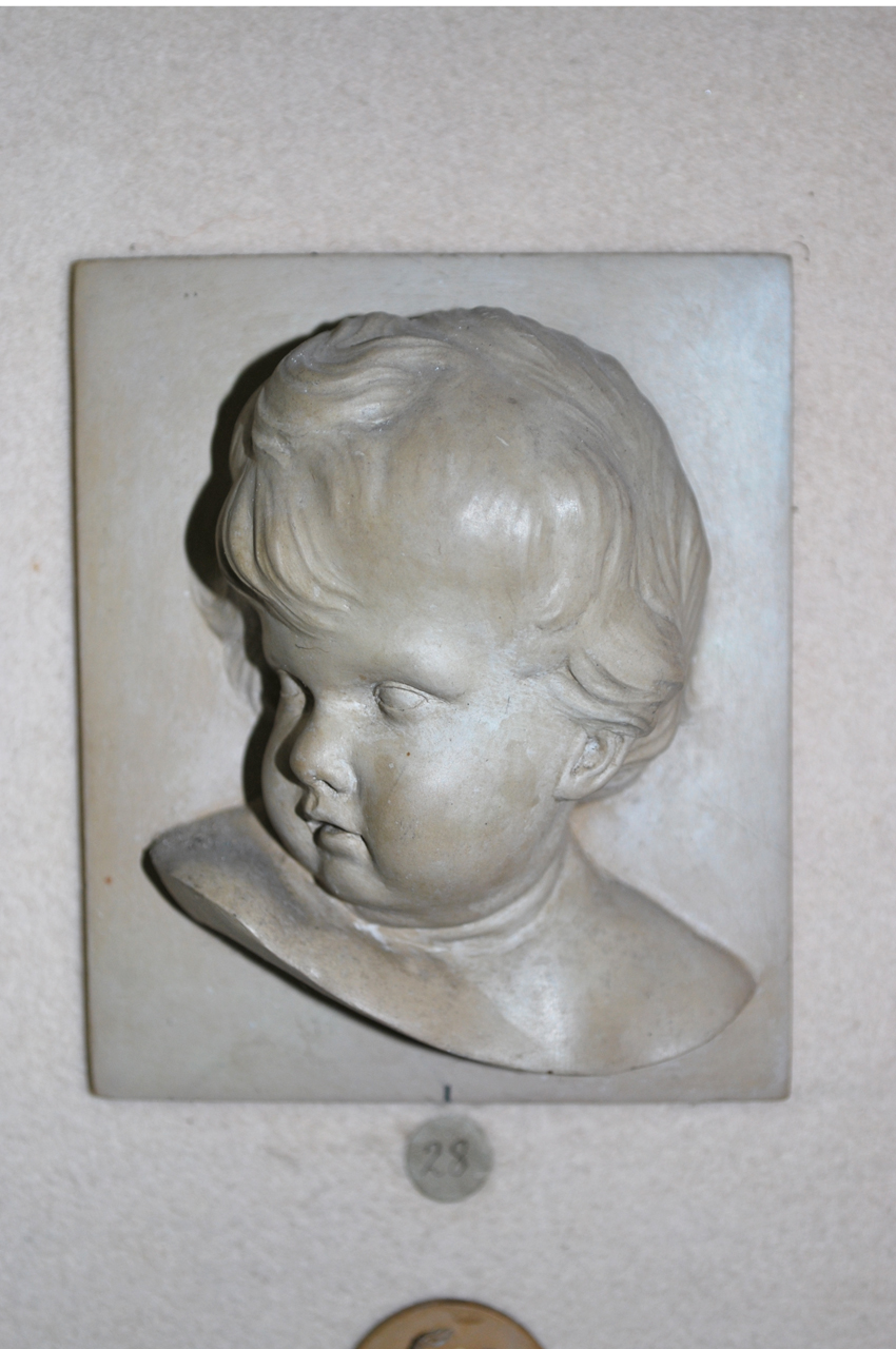 bambino (scultura) di Antonio Giansanti (scuola) (fine/ inizio secc. XIX/ XX)
