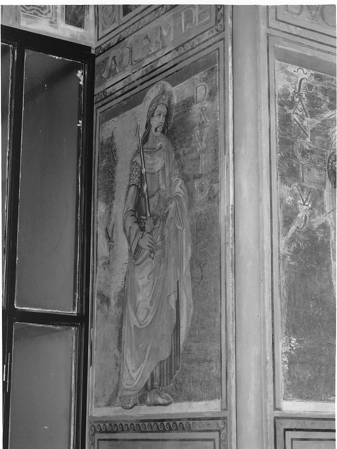 David re (dipinto, complesso decorativo) di Chini Tito (sec. XX)