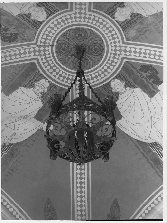 lampadario - ambito veneto (sec. XX)