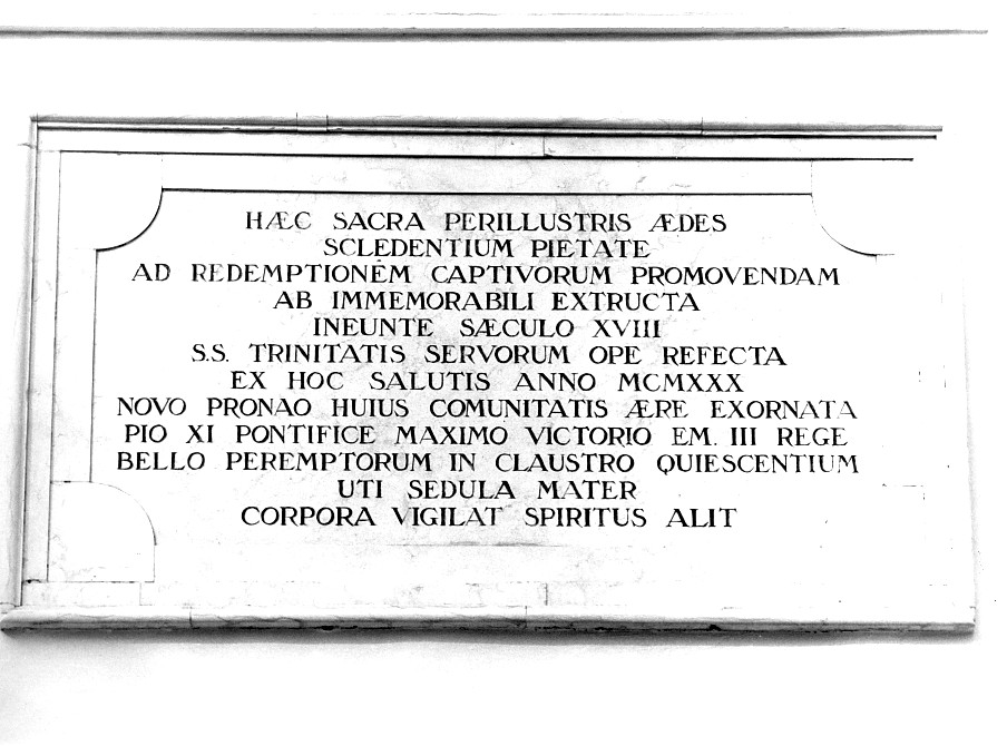 lapide commemorativa - ambito veneto (sec. XX)