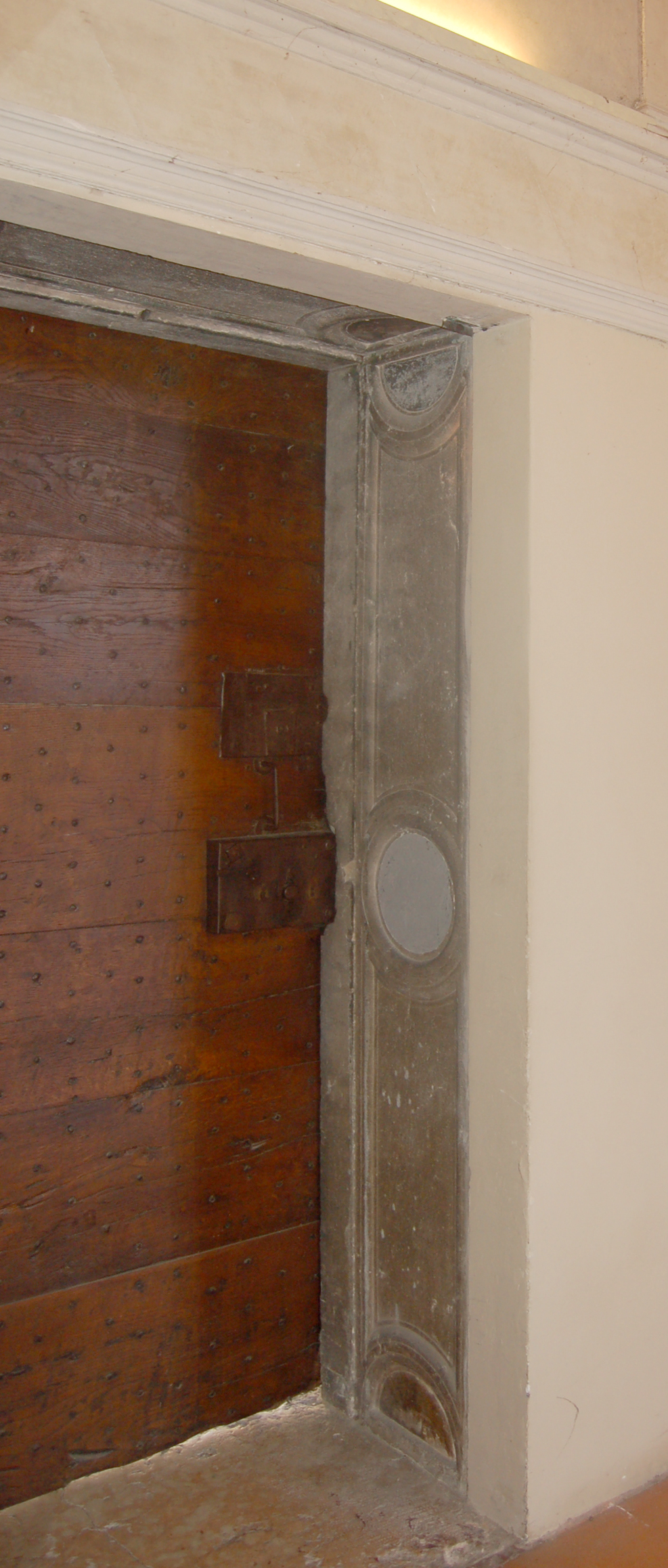 mostra di porta - ambito italiano (sec. XVI)