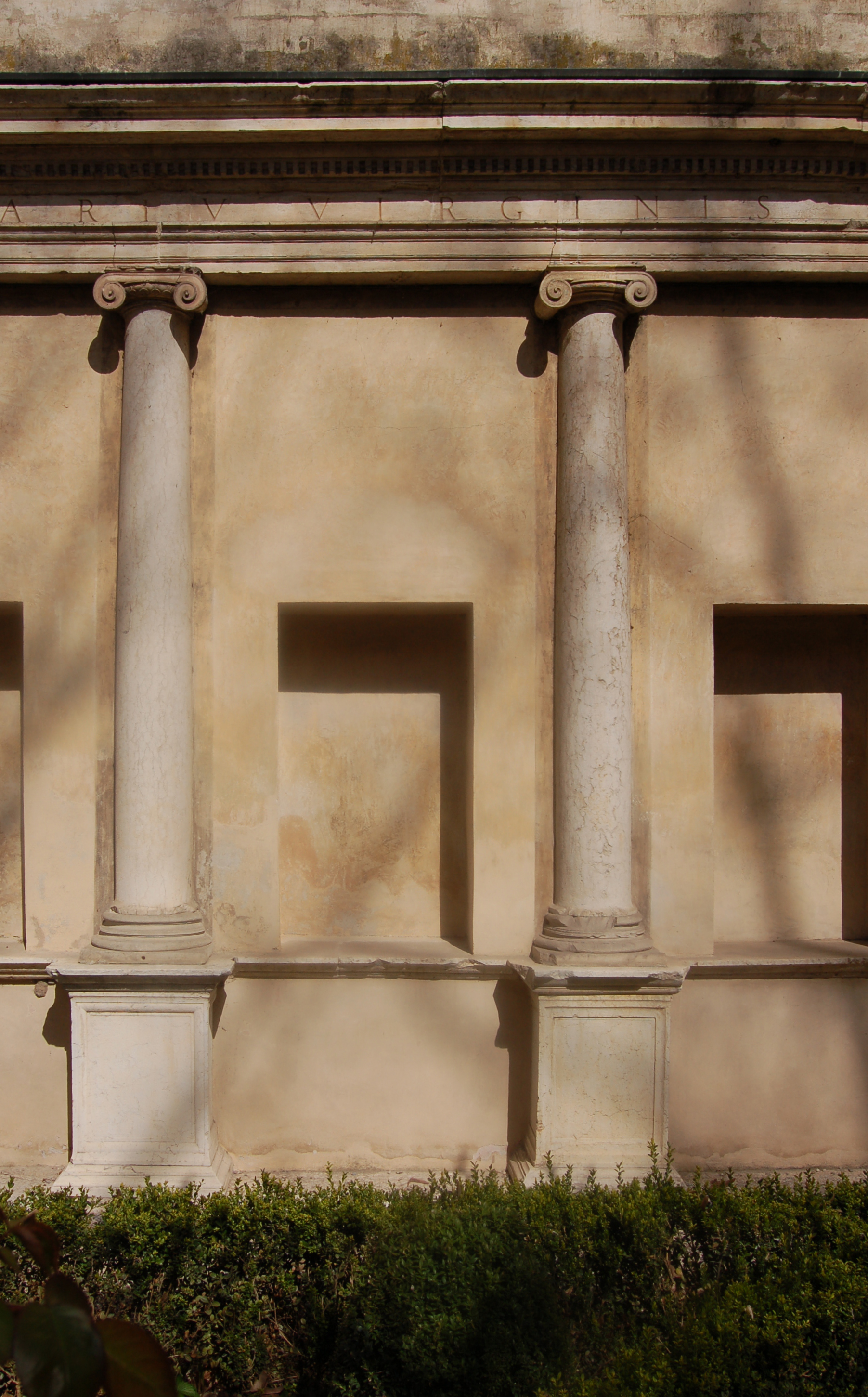 semicolonna, elemento d'insieme di Covo Giovan Battista (sec. XVI)