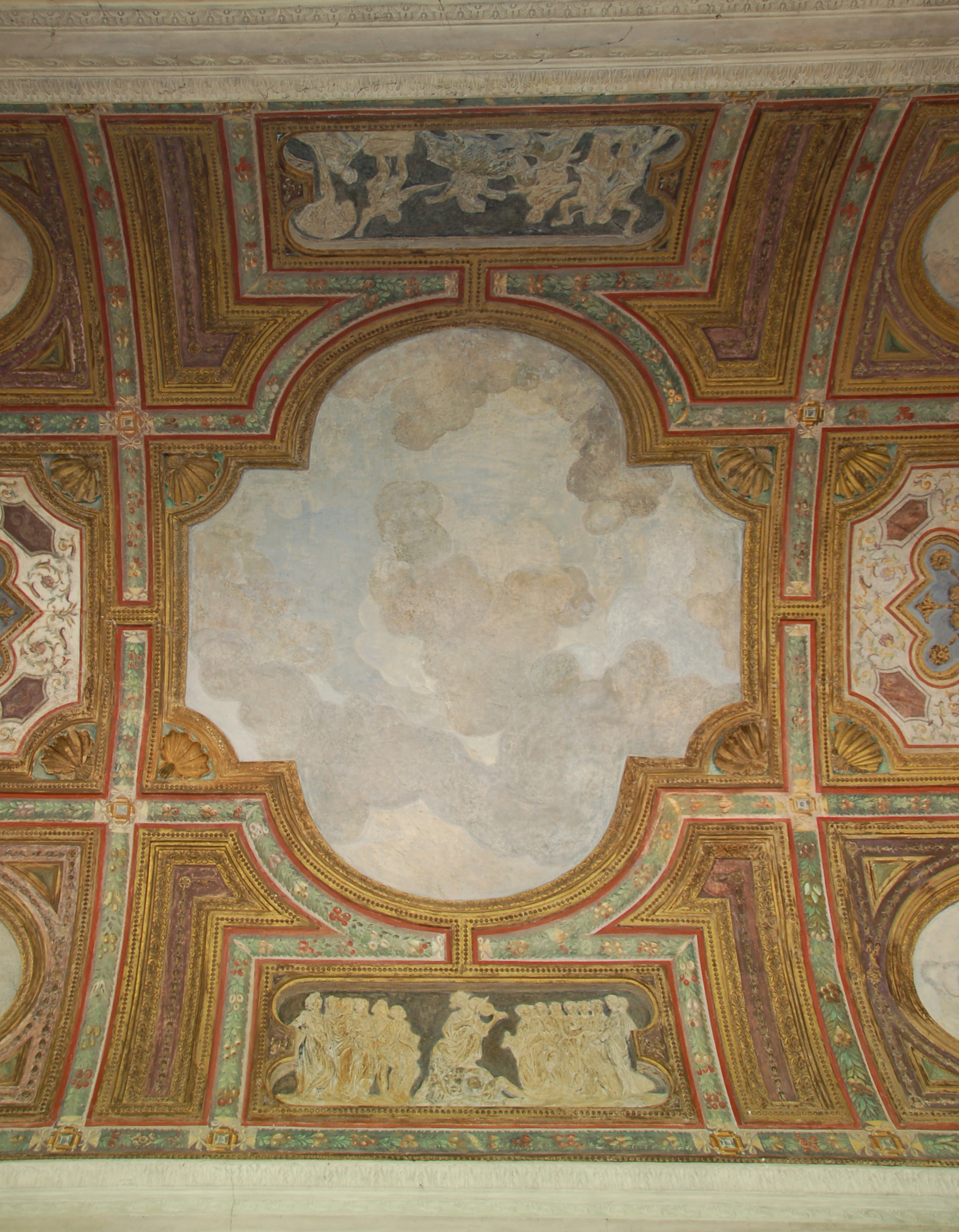 Apollo Musagete (rilievo, elemento d'insieme) di Ligorio, Pirro, Ligorio, Pirro - bottega mantovana (terzo quarto sec. XVI)