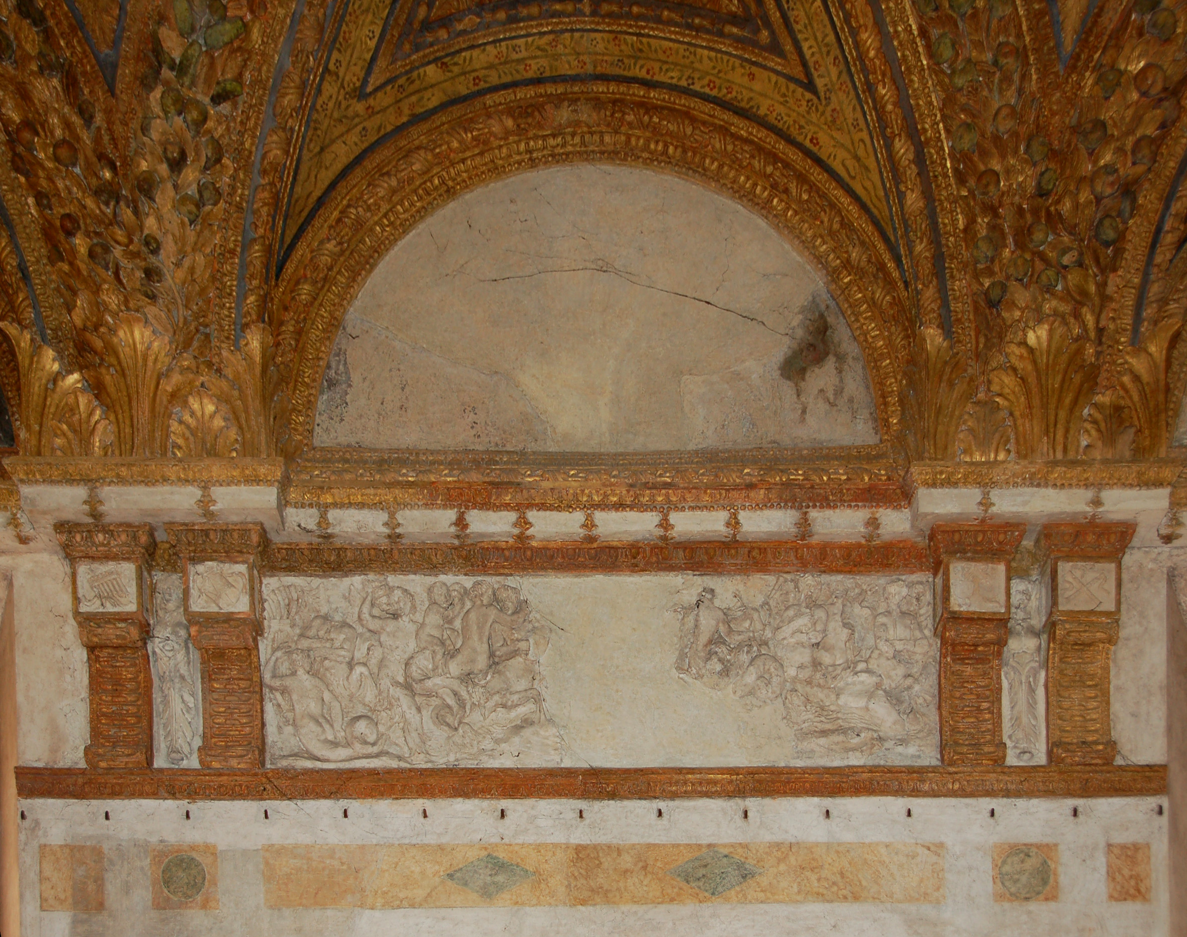 Corteo marino (rilievo) di Ligorio, Pirro (attribuito), Ligorio, Pirro (attribuito) - bottega mantovana (terzo quarto sec. XVI)