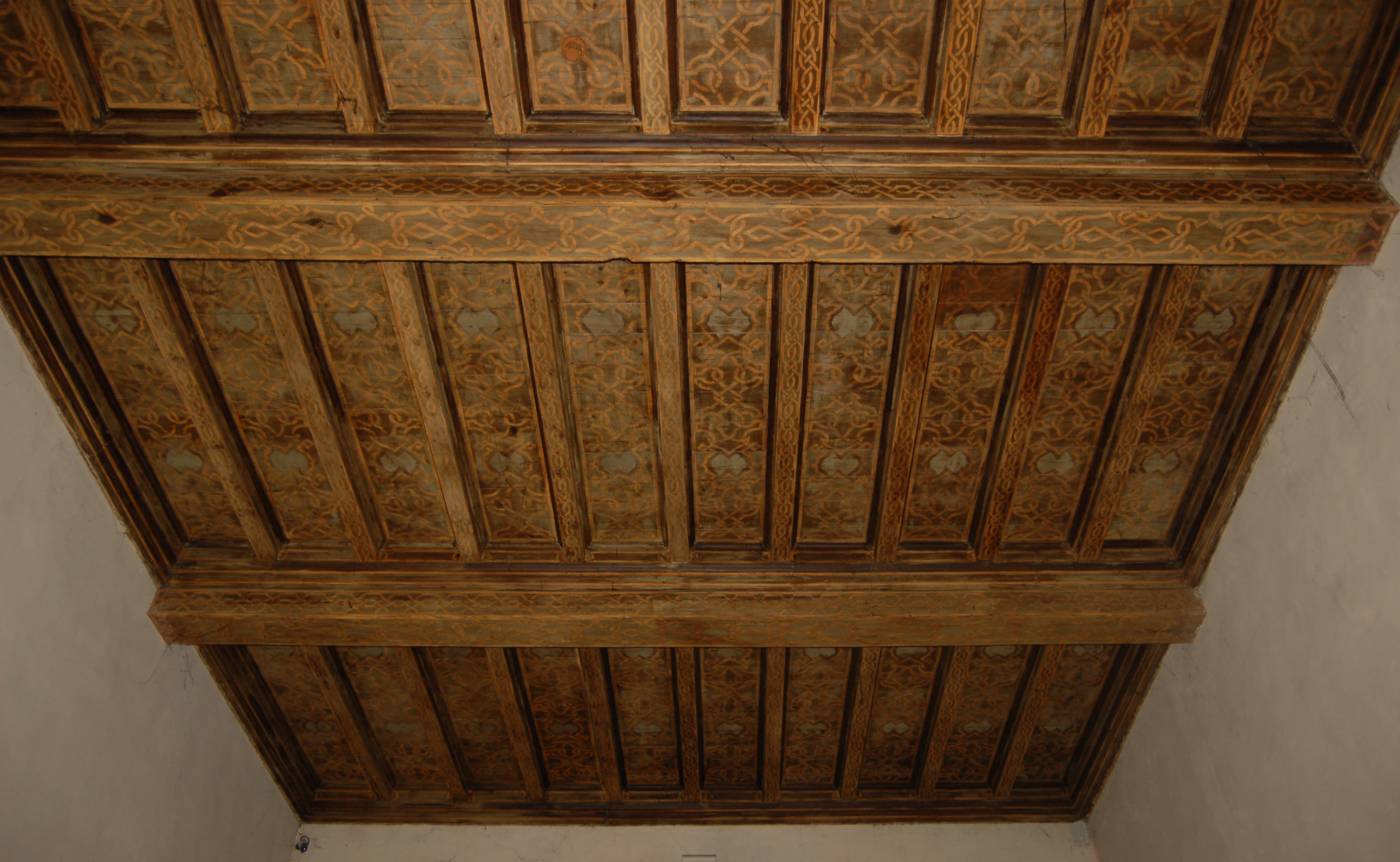 soffitto dipinto, elemento d'insieme - bottega mantovana (metà sec. XX)