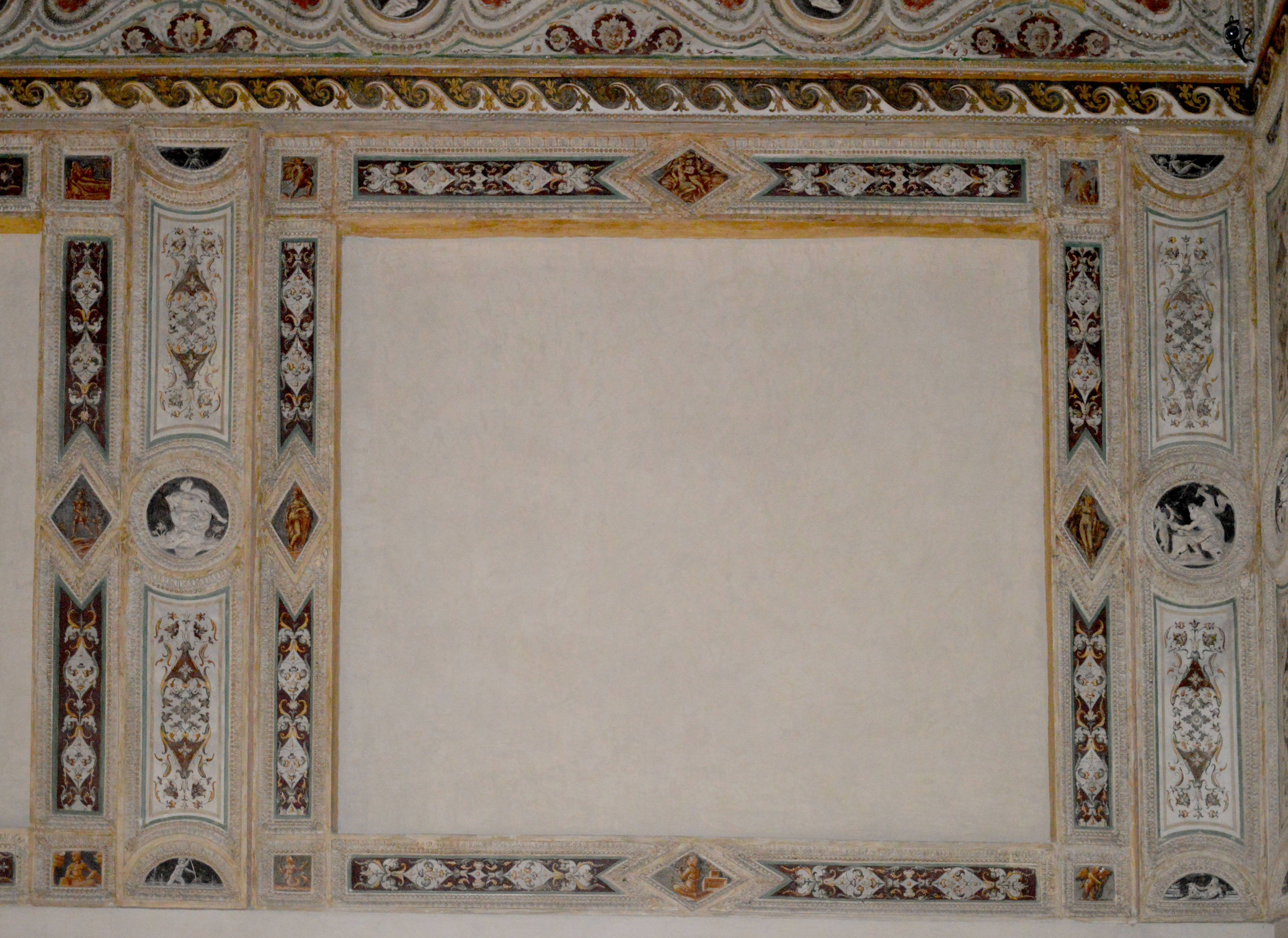 cornice di Giulio Romano, Giulio Romano (bottega), Giulio Romano (bottega), Guazzi Anselmo (secondo quarto sec. XVI)