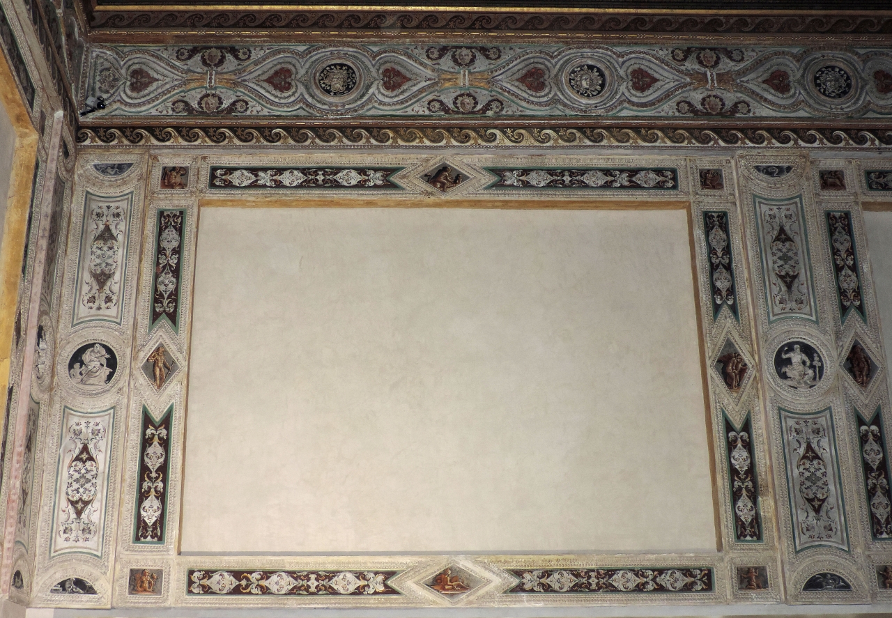 cornice di Giulio Romano, Giulio Romano (bottega), Giulio Romano (bottega), Guazzi Anselmo (secondo quarto sec. XVI)