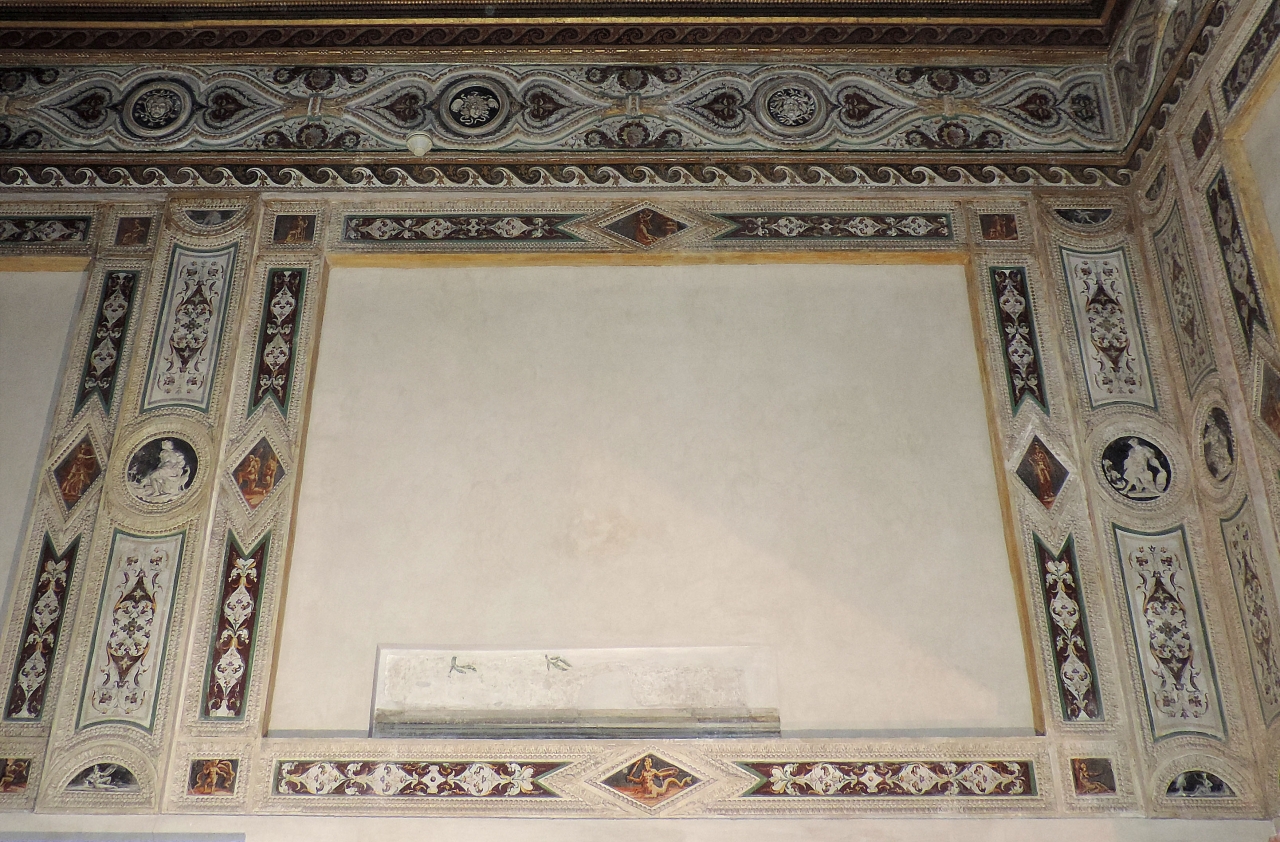 cornice di Giulio Romano, Giulio Romano (bottega), Giulio Romano (bottega), Guazzi Anselmo (secondo quarto sec. XVI)