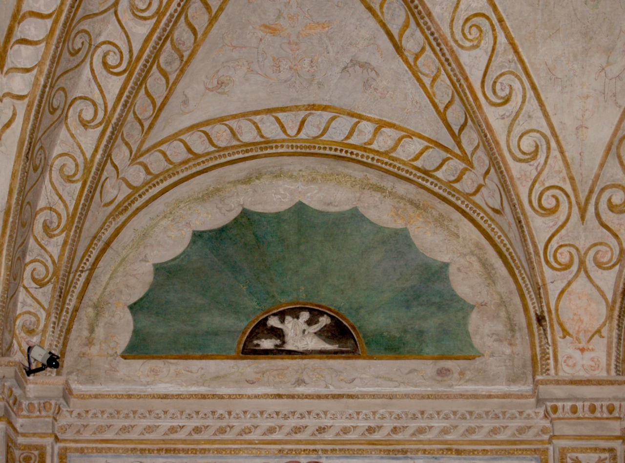 Cerere (decorazione plastico-pittorica) di Giulio Romano, Anselmo Guazzi (attribuito), Andrea Conti (attribuito), Conti Biagio (attribuito) (secondo quarto sec. XVI)