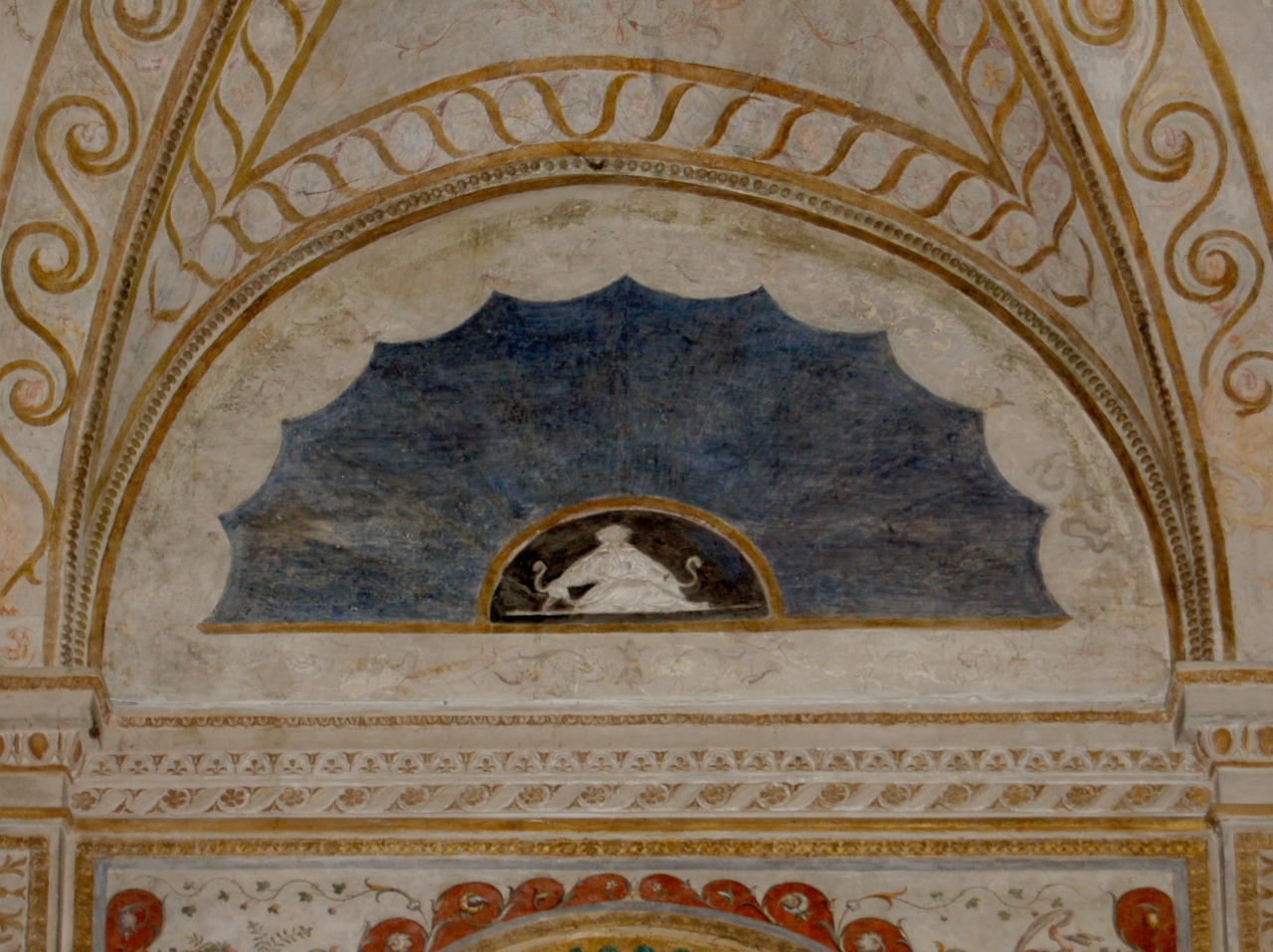 Cibele (decorazione plastico-pittorica) di Giulio Romano, Anselmo Guazzi (attribuito), Andrea Conti (attribuito), Conti Biagio (attribuito) (secondo quarto sec. XVI)