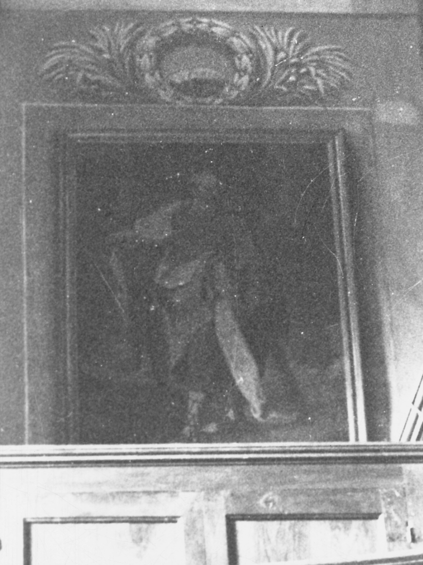 Santo (dipinto, elemento d'insieme) - ambito piemontese (primo quarto sec. XIX)