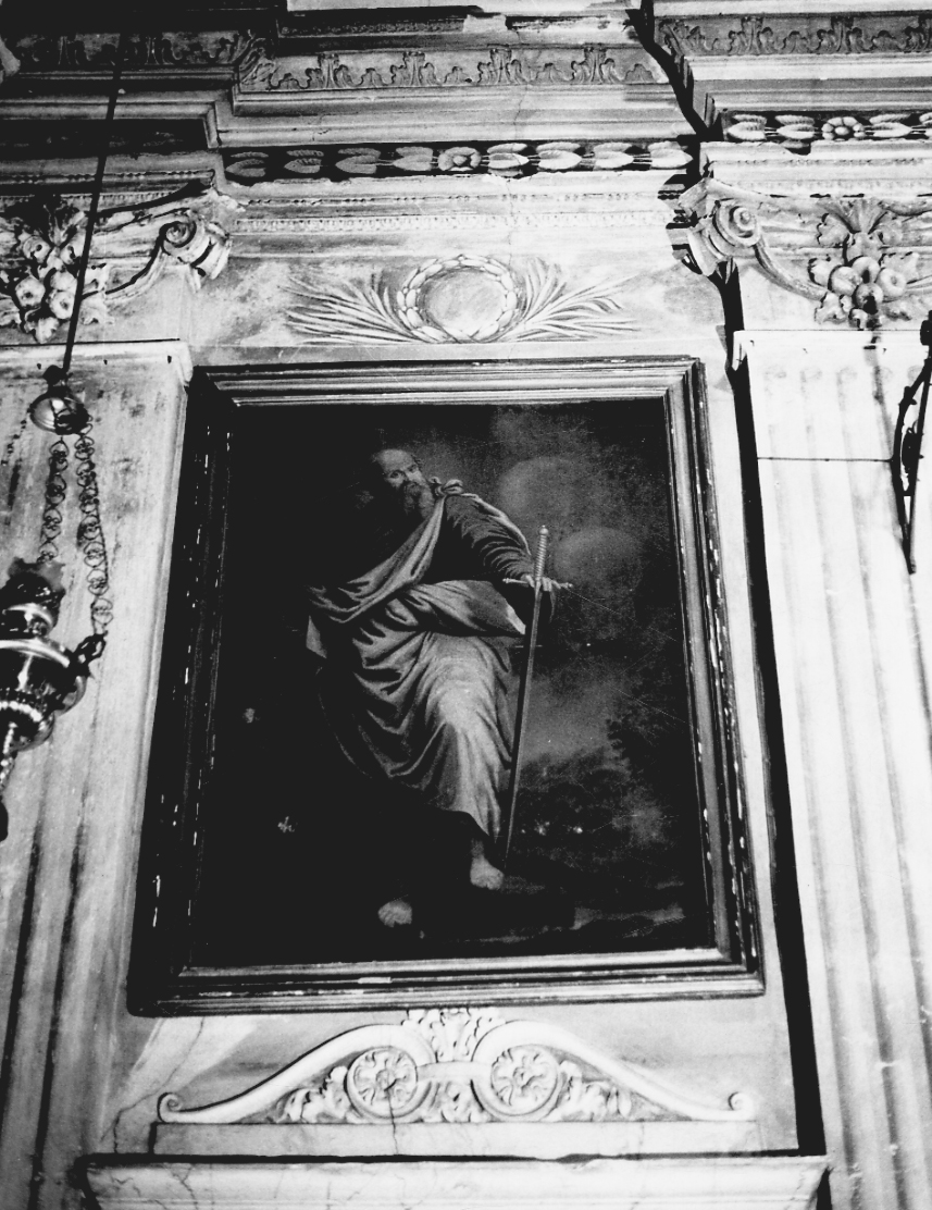 San Paolo Apostolo (dipinto, elemento d'insieme) - ambito piemontese (primo quarto sec. XIX)