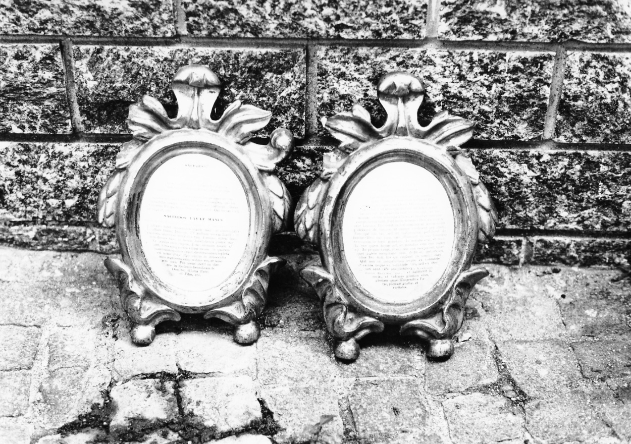 cartagloria, coppia - bottega biellese (fine/ inizio secc. XVIII/ XIX)