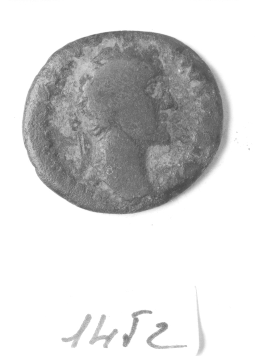 moneta - sesterzio - ambito romano (ultimo quarto sec. I d.C)
