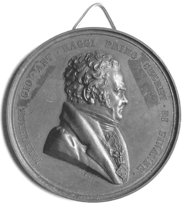 medaglia di Ferraris Giuseppe (metà sec. XIX)