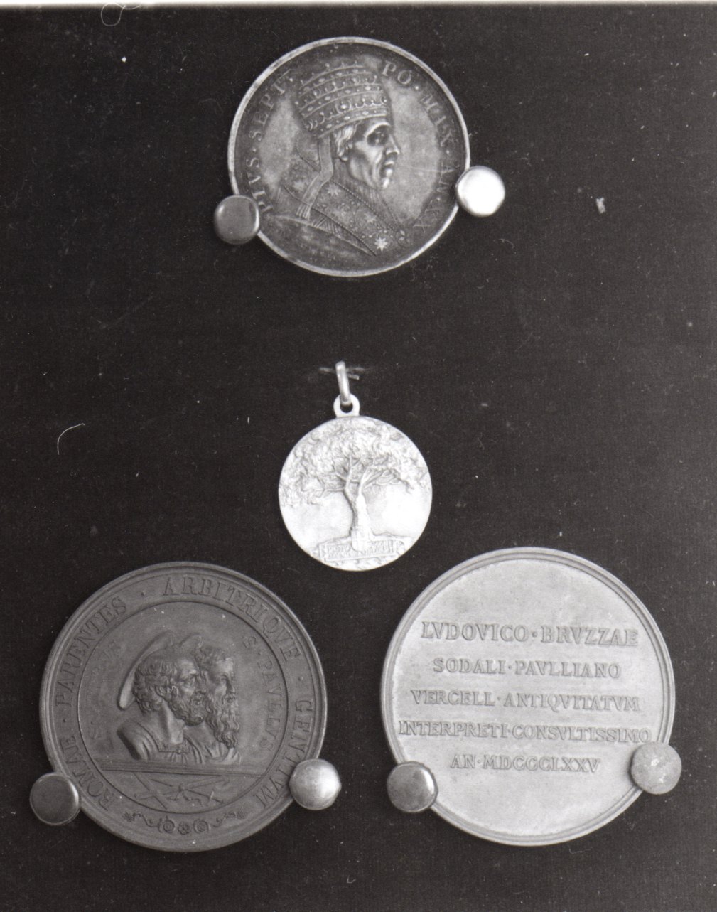 medaglia - ambito romano (primo quarto sec. XIX)