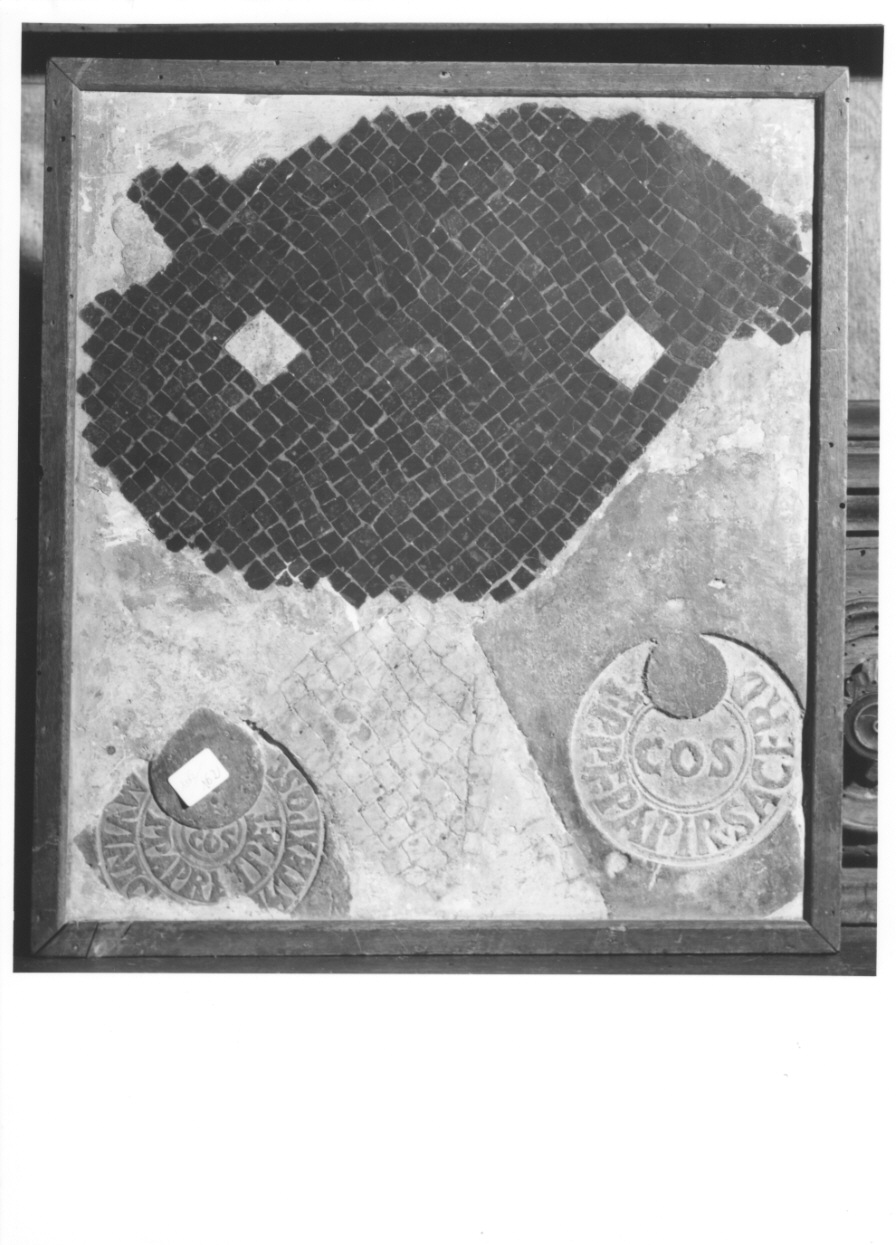 mosaico/ frammento - ambito romano (secc. I/II d.C)
