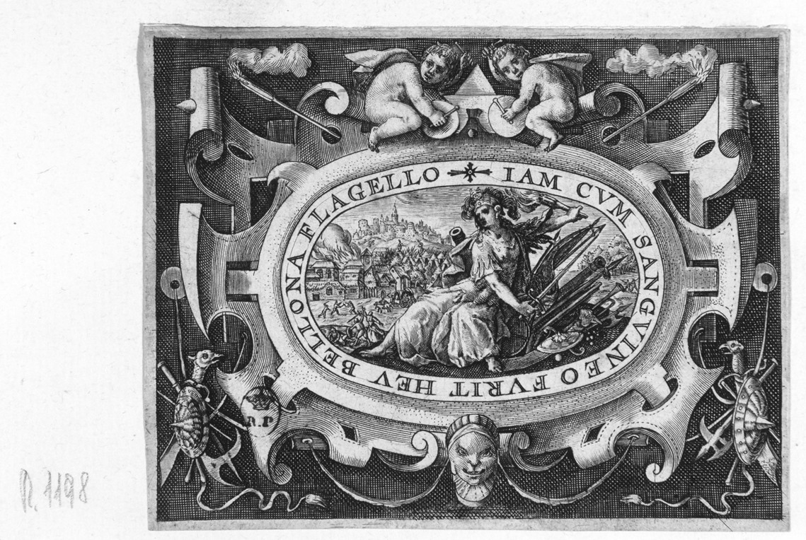 emblemi (stampa smarginata, serie) di van de Passe Crispijn - ambito olandese (inizio sec. XVII)