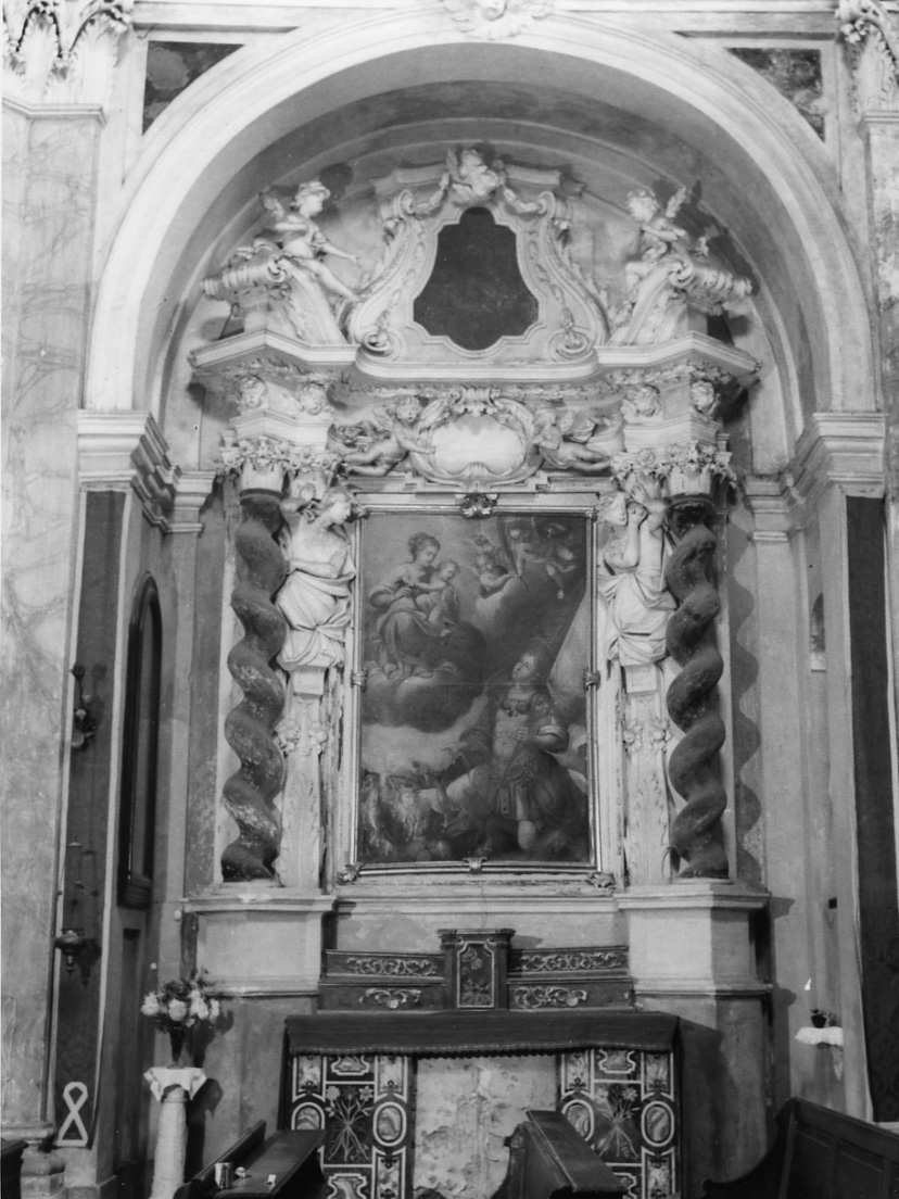 angeli e cherubini (altare, insieme) di Bussola Dionigi (cerchia) (fine sec. XVII)
