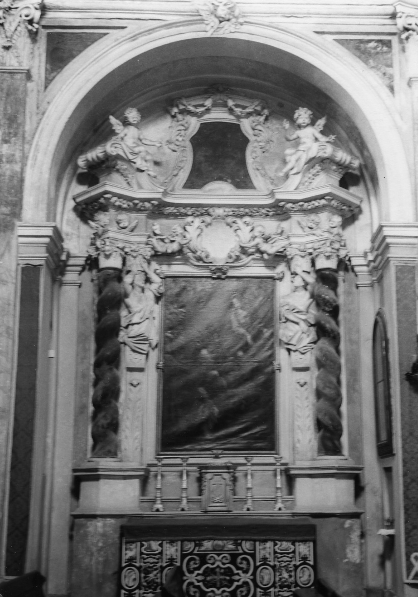 angeli e cherubini (altare) - ambito casalese (sec. XVIII)