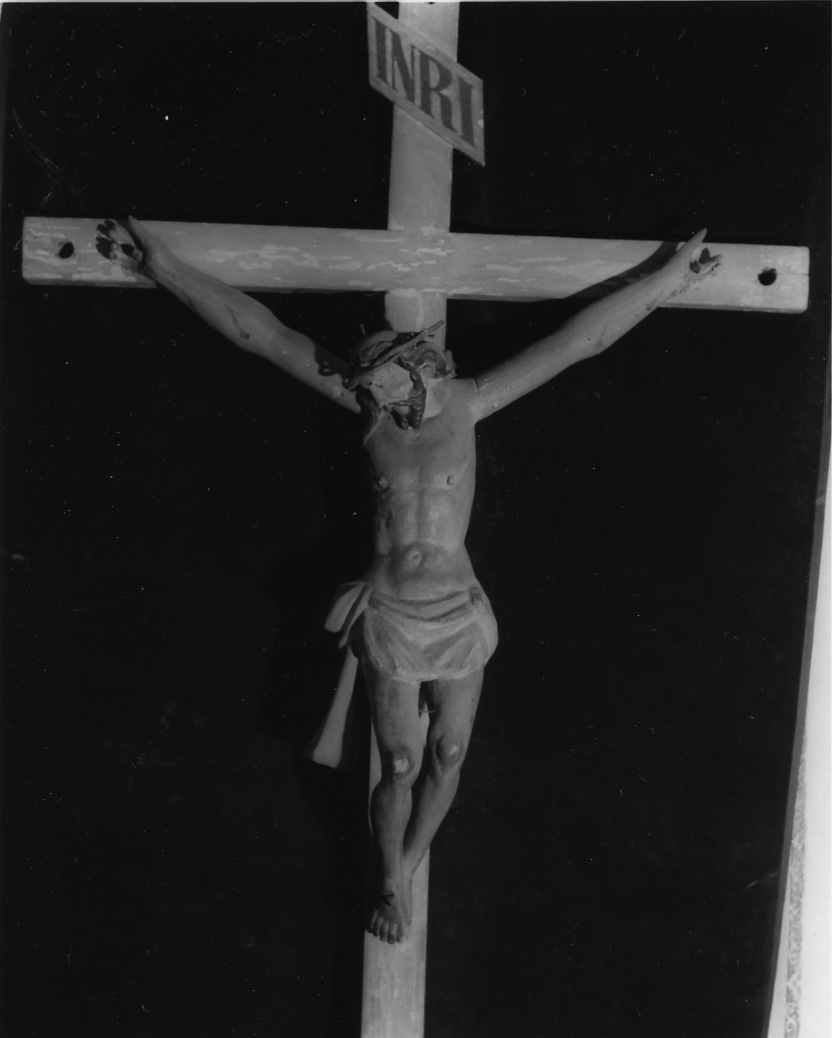 Cristo crocifisso (crocifisso) - ambito casalese (fine sec. XVII, sec. XIX)