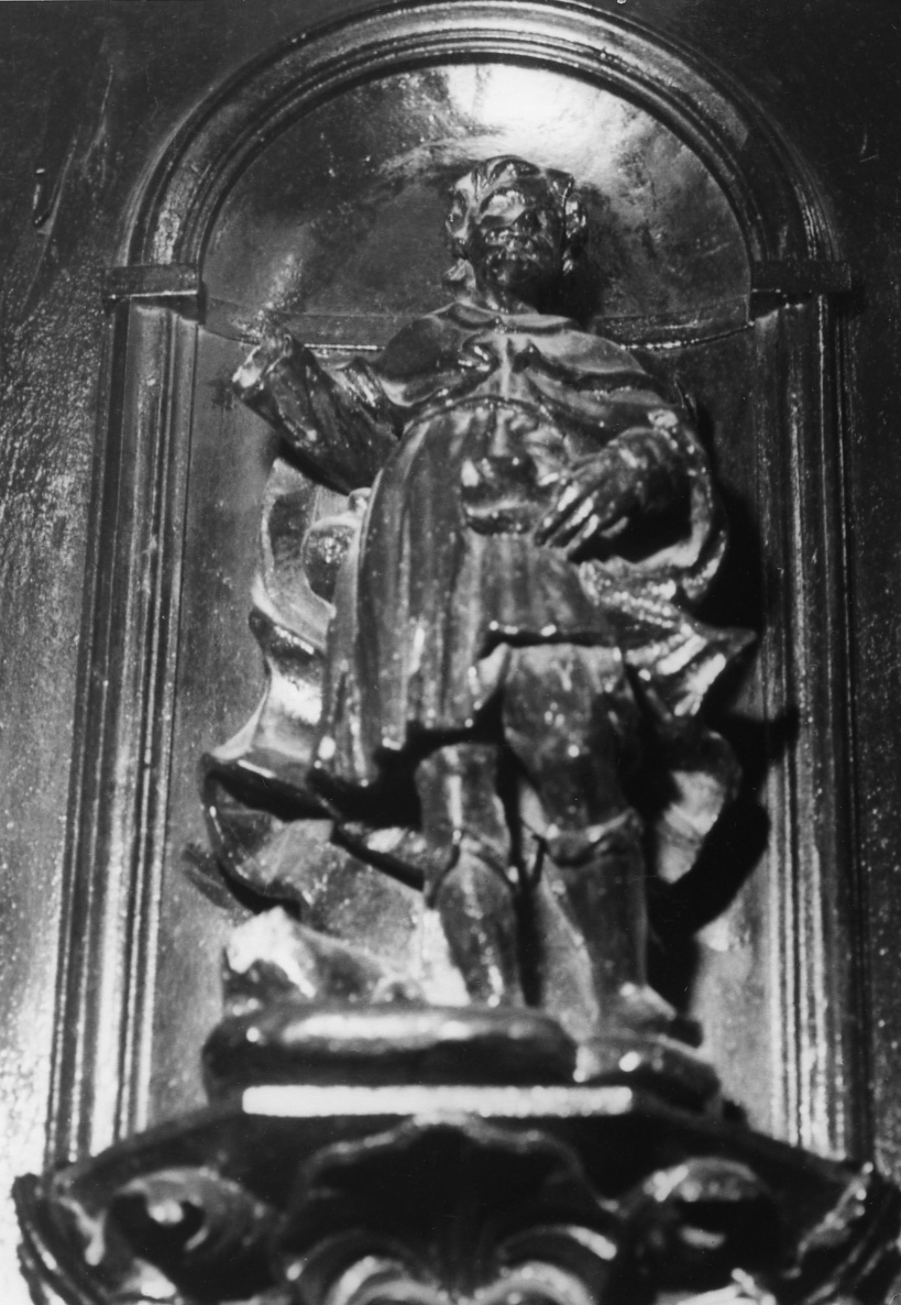 San Rocco (statuetta, elemento d'insieme) - ambito biellese (fine sec. XVII)