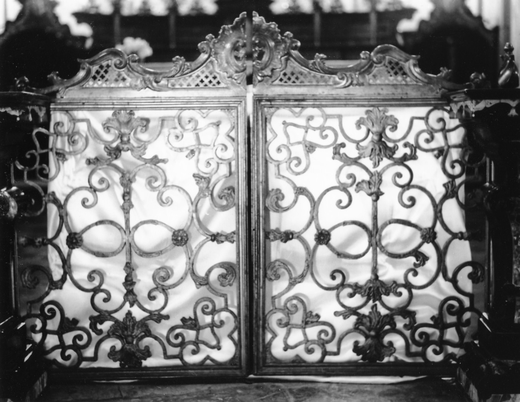 cancello di balaustrata, opera isolata - ambito lombardo, ambito casalese (seconda metà sec. XVIII)