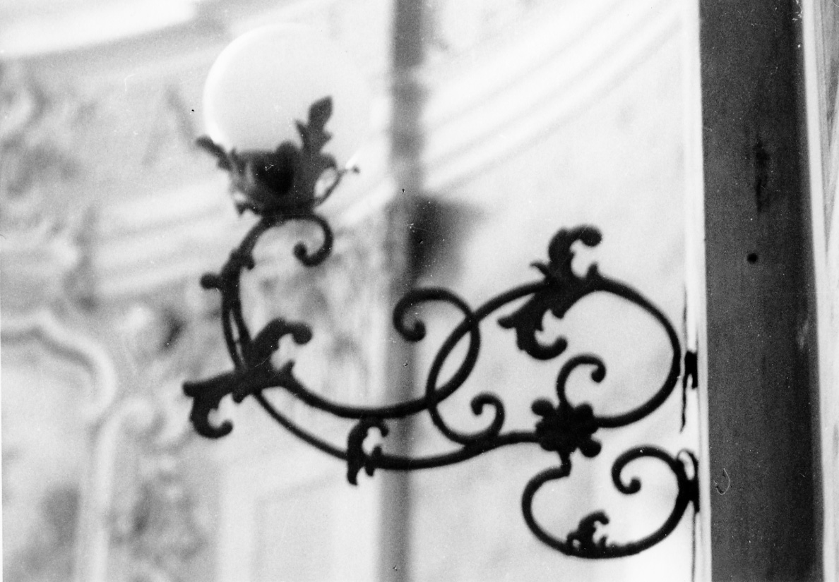 candeliere da parete, serie - ambito alessandrino (seconda metà sec. XVIII)