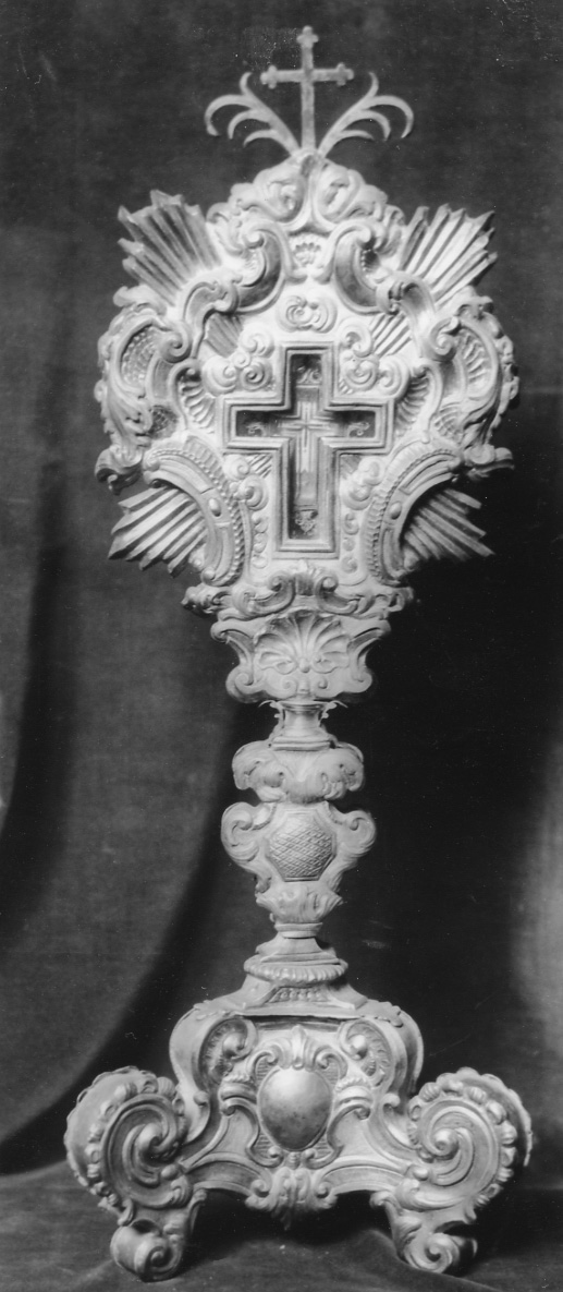 stauroteca, opera isolata - ambito lombardo (sec. XVIII)