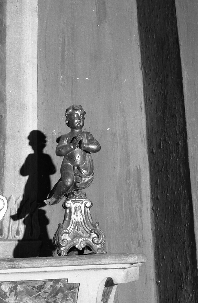 angioletto (scultura, coppia) - ambito cuneese (fine/ inizio secc. XVIII/ XIX)