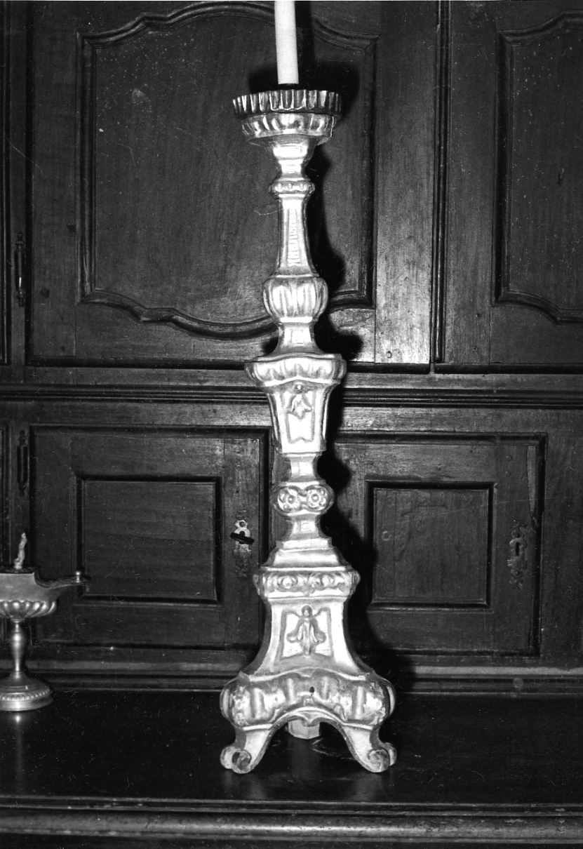 candelabro, serie - ambito locale (seconda metà sec. XVIII)