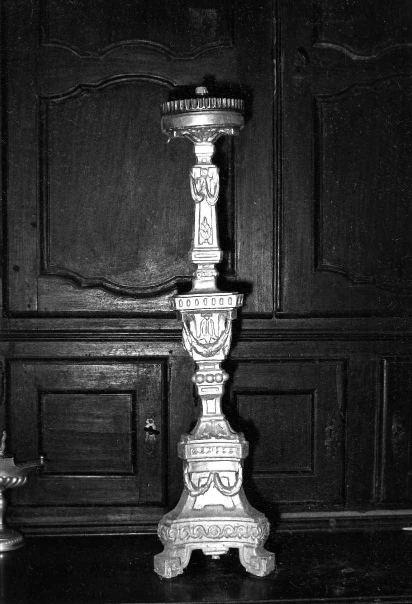 candelabro, serie - ambito locale (seconda metà sec. XVIII)