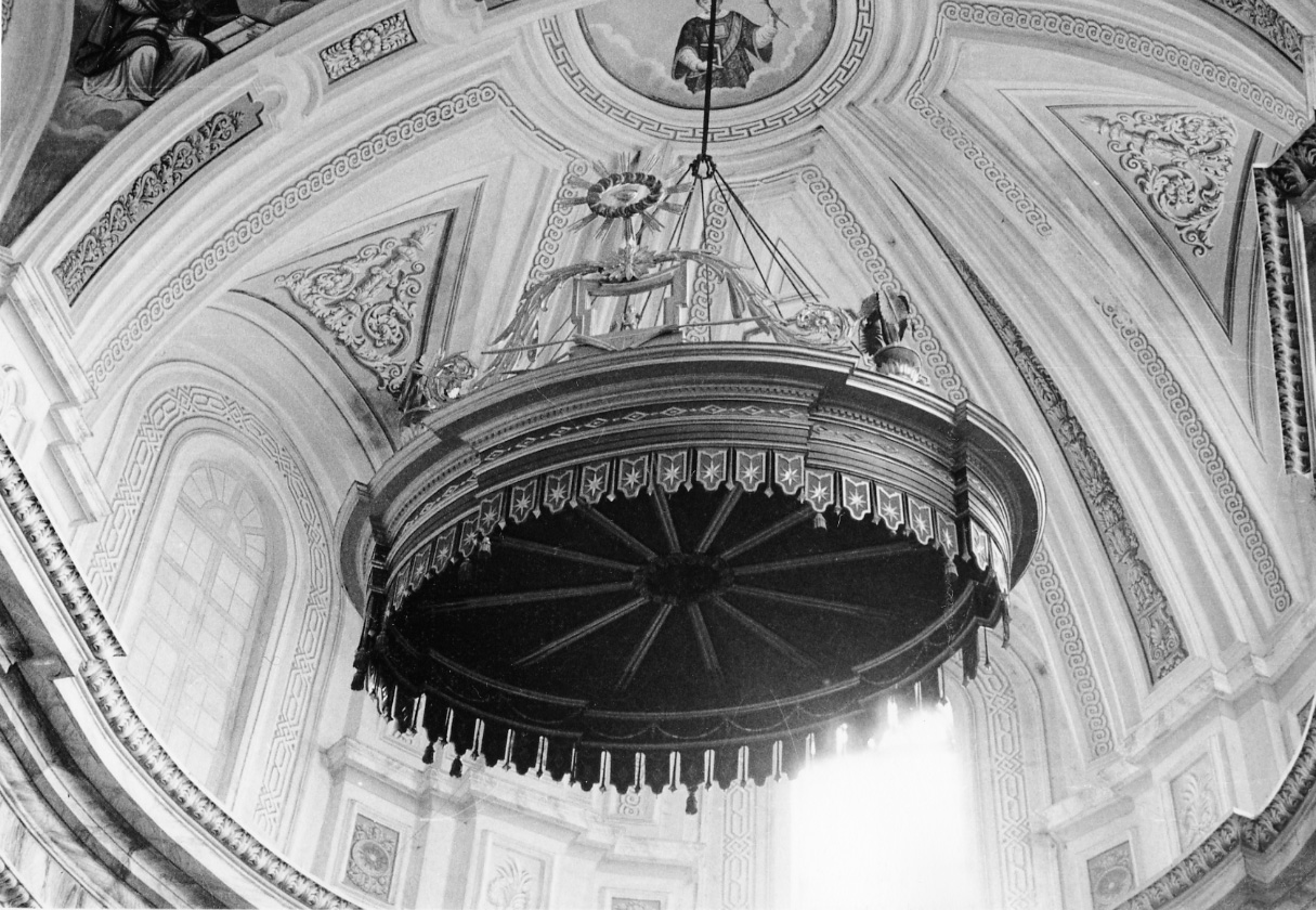 baldacchino d'altare, opera isolata - bottega piemontese (sec. XIX)