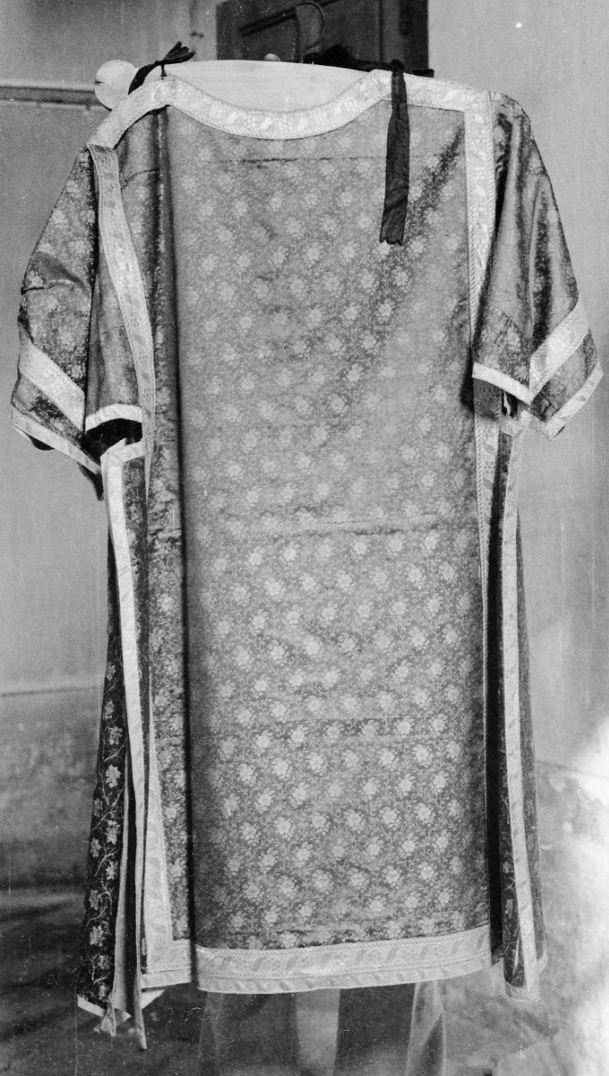 paramento liturgico, insieme - manifattura genovese (sec. XVIII)