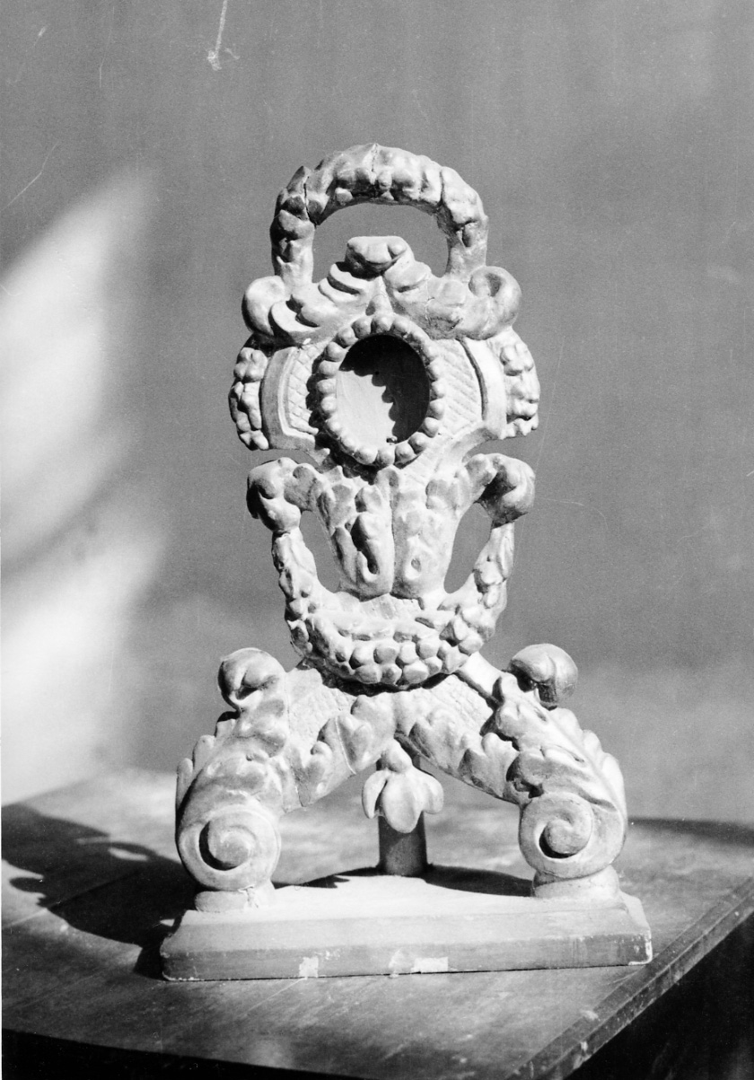 reliquiario - a ostensorio, opera isolata - bottega piemontese (seconda metà sec. XVIII)