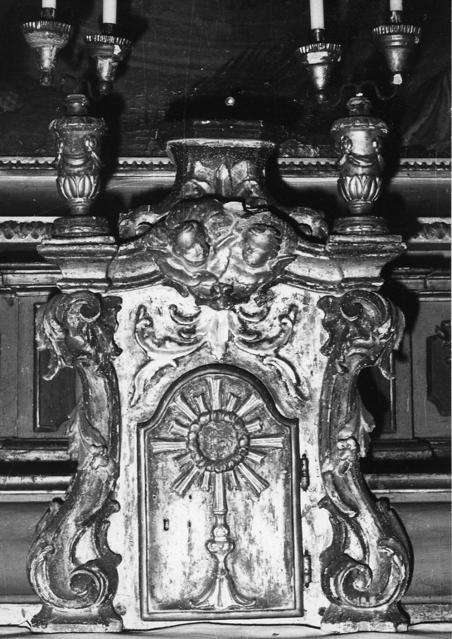 tabernacolo - bottega vercellese (prima metà sec. XVIII)