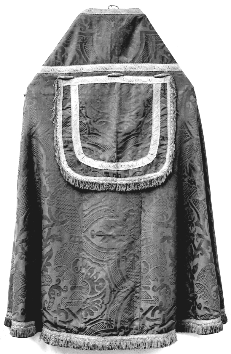 piviale, opera isolata - manifattura italiana (prima metà sec. XVI)