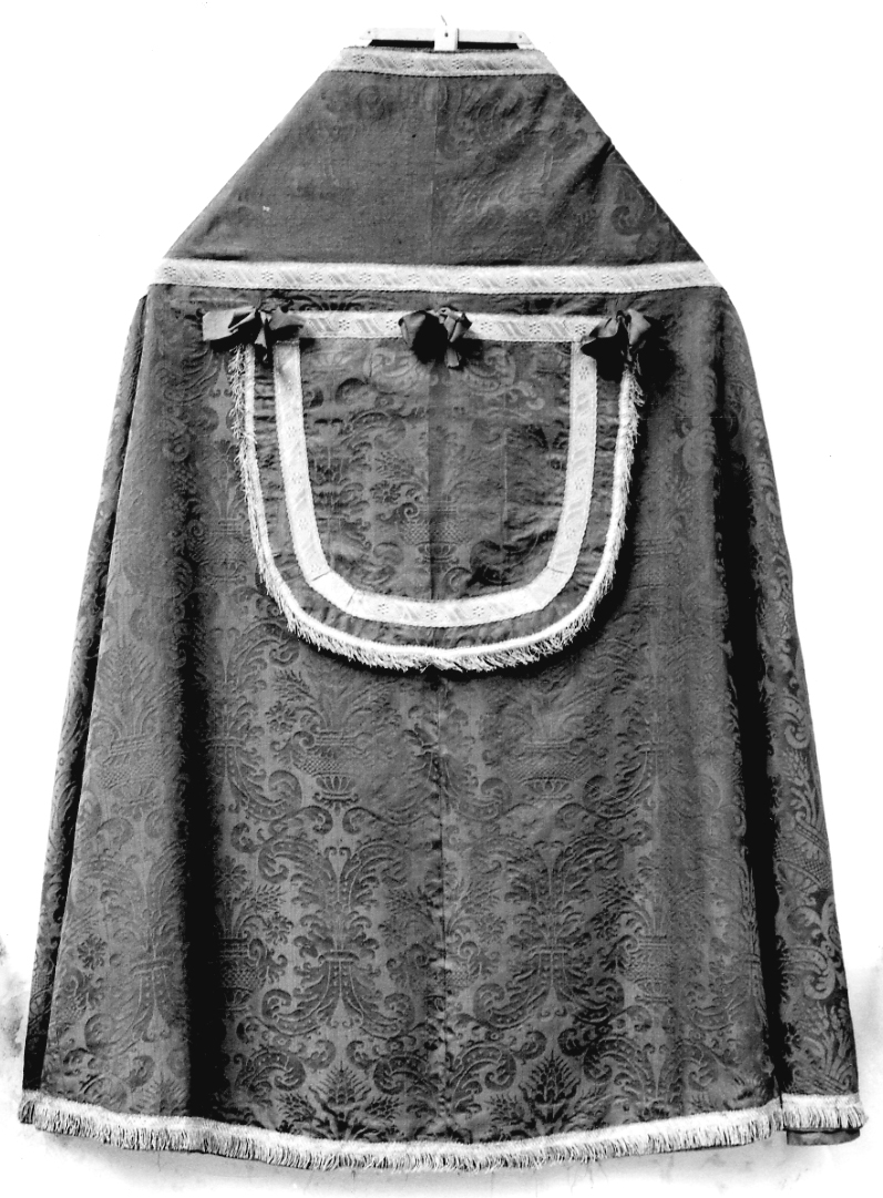 piviale, opera isolata - manifattura italiana (seconda metà sec. XVI)