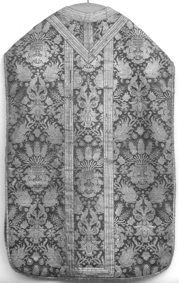 pianeta, elemento d'insieme - manifattura italiana (seconda metà sec. XVI)