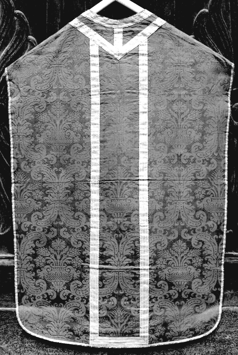 pianeta, elemento d'insieme - manifattura italiana (seconda metà sec. XVI)