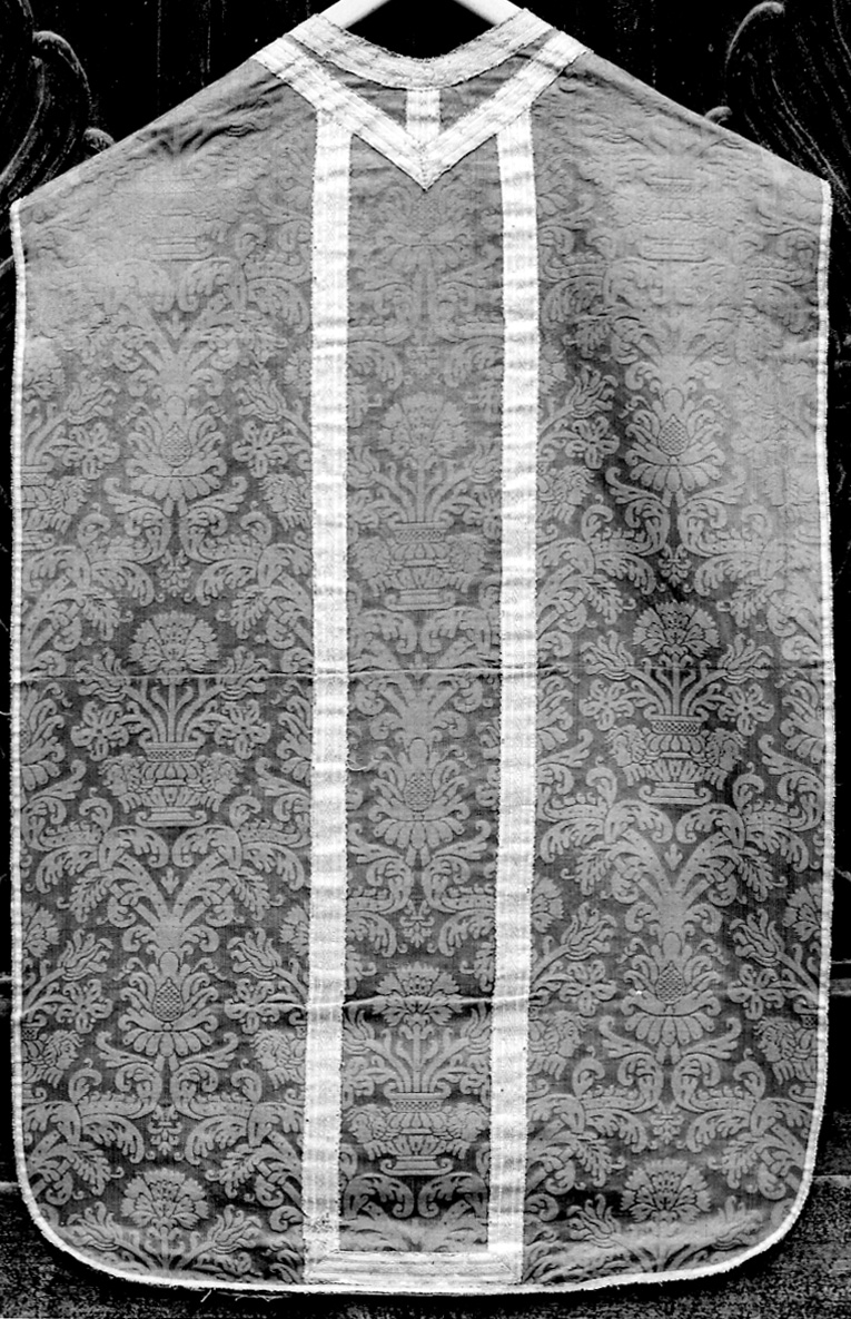 pianeta, elemento d'insieme - manifattura italiana (seconda metà sec. XVI)