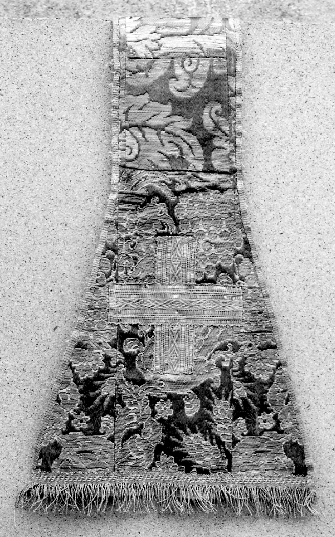 manipolo, elemento d'insieme - manifattura italiana (seconda metà sec. XVI)