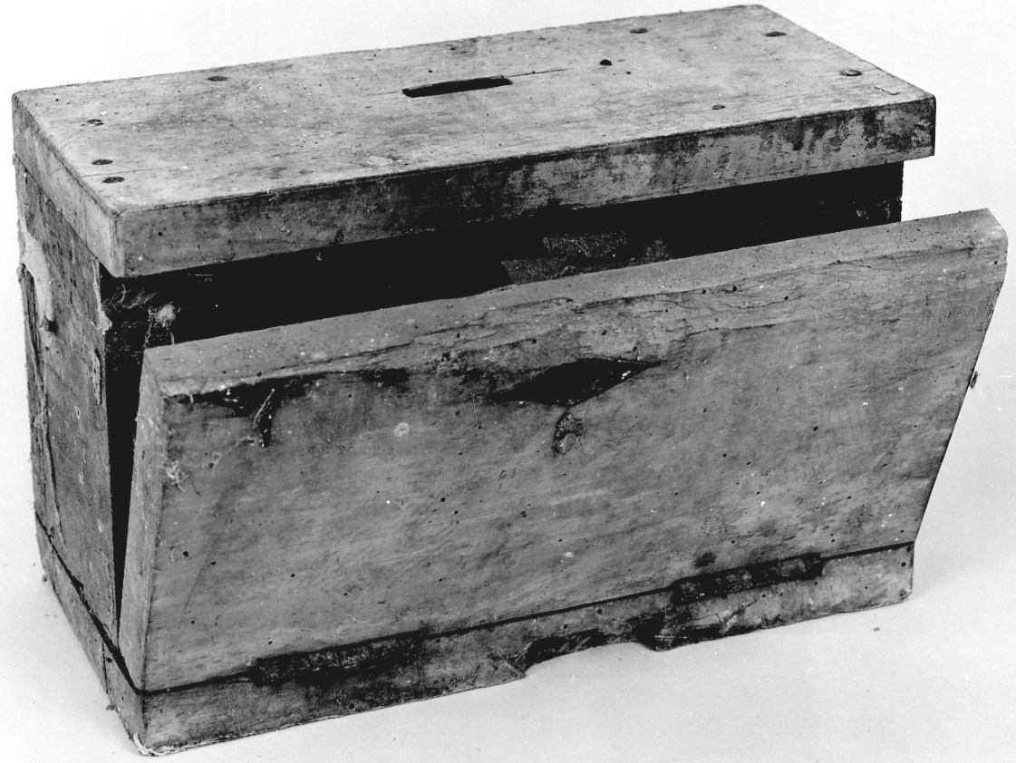 cassetta per elemosine, opera isolata - bottega della Valsesia (prima metà sec. XIX)