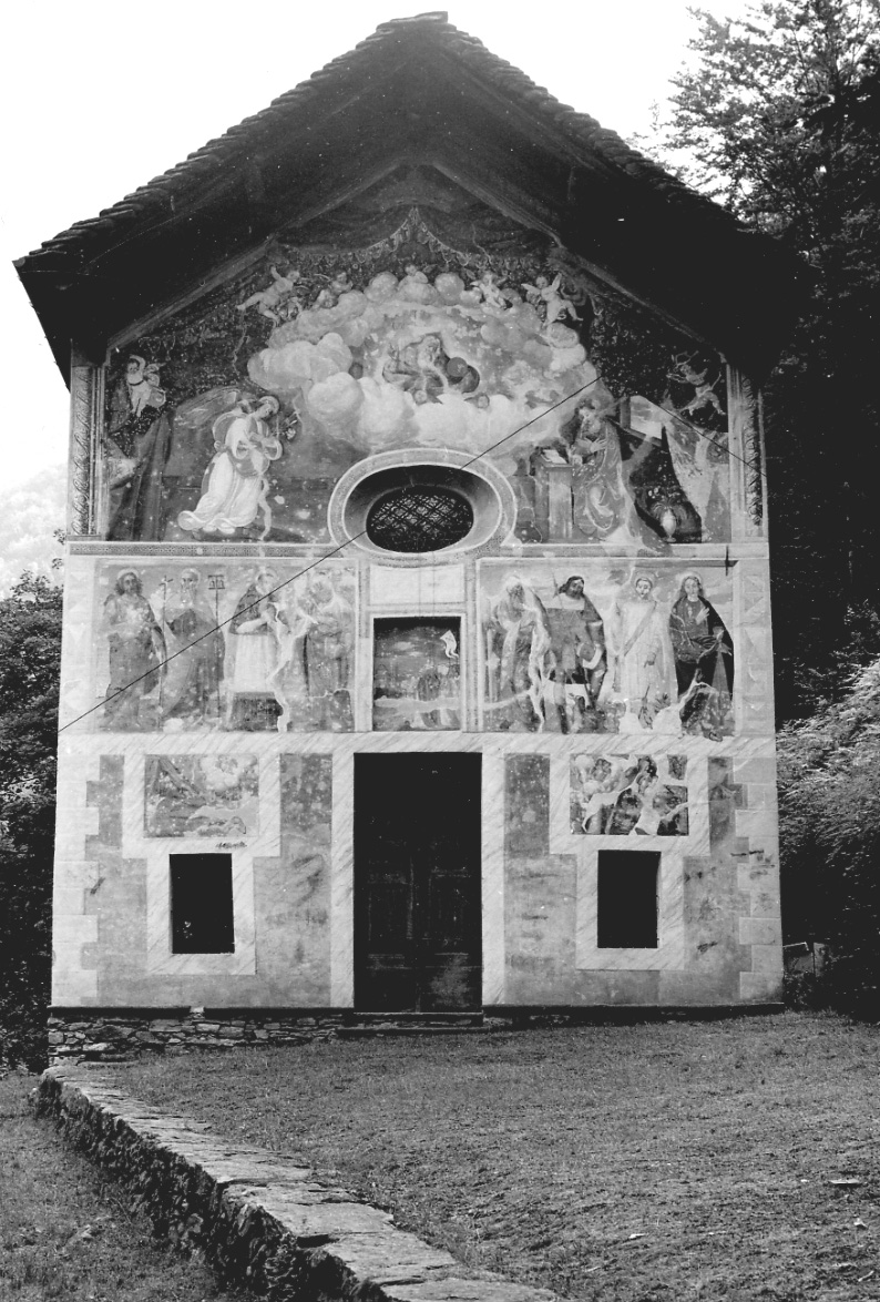 dipinto murale, complesso decorativo di D'Enrico Melchiorre (attribuito) (prima metà sec. XVII)