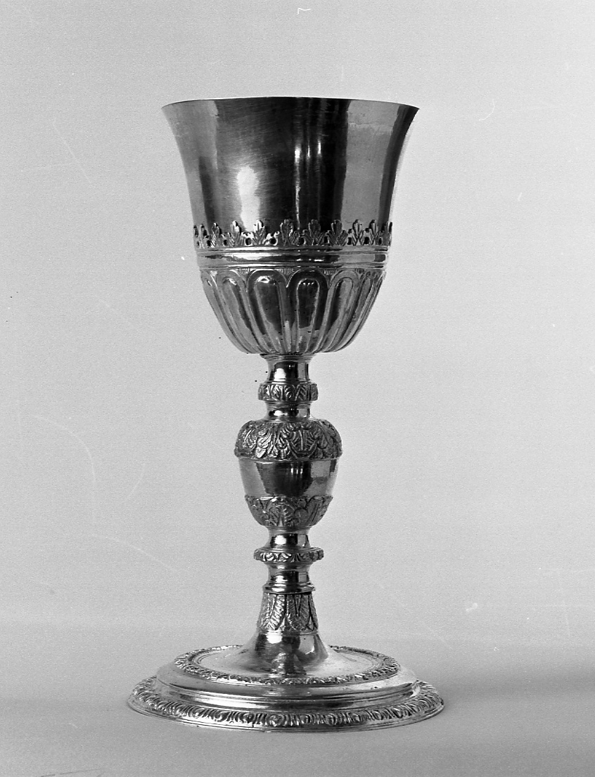 calice, opera isolata - bottega lombardo-piemontese (seconda metà sec. XIX)