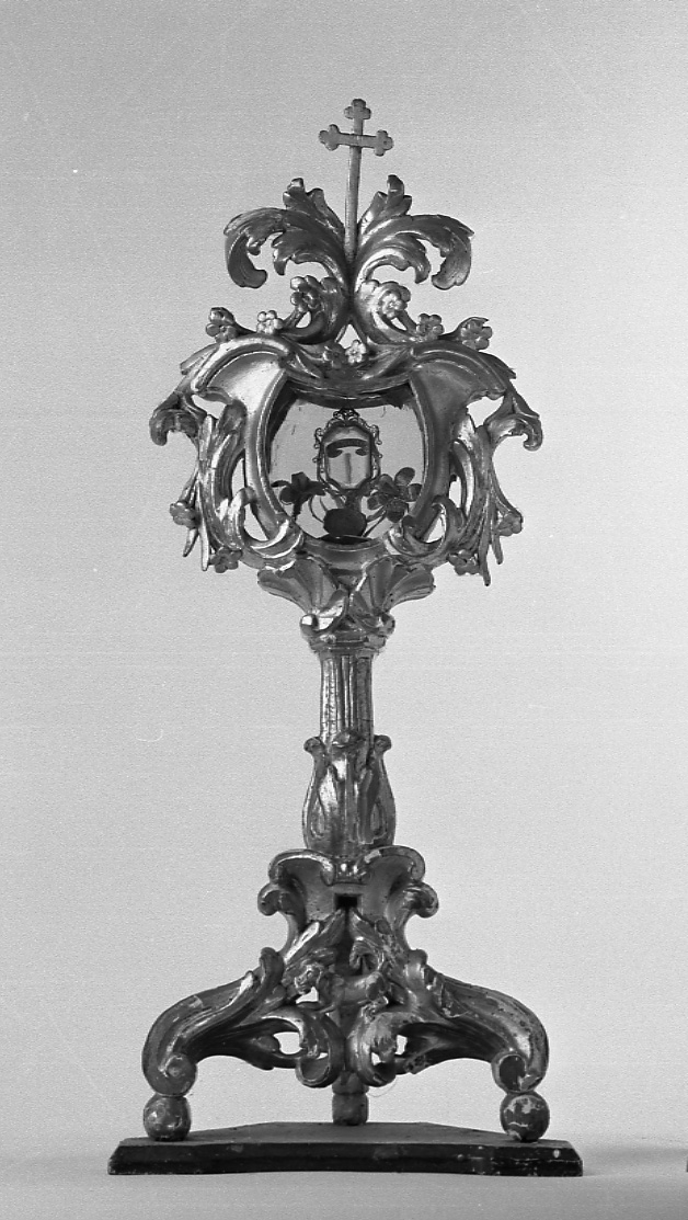 cane (reliquiario - a ostensorio, serie) - ambito valsesiano (seconda metà sec. XVIII)