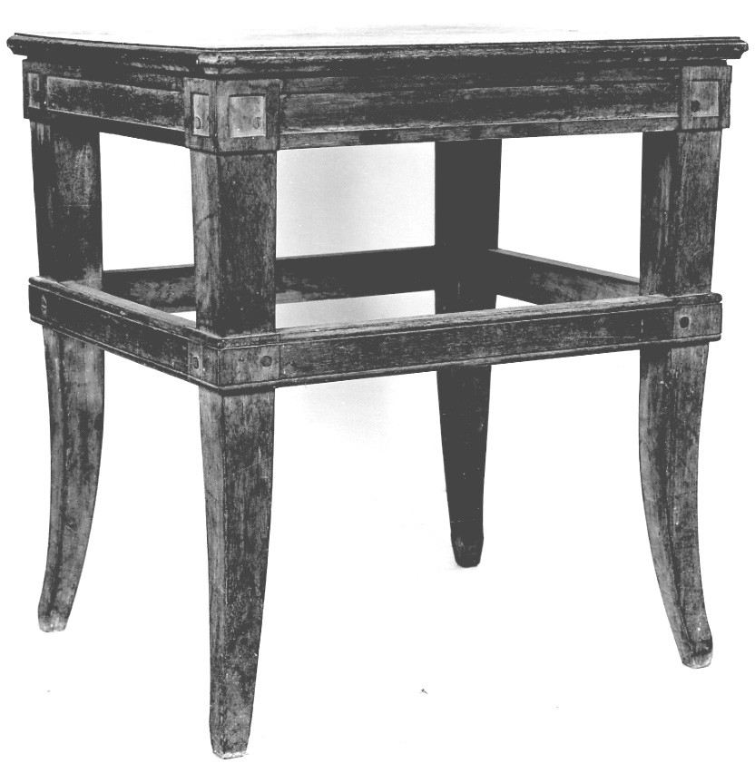 sgabello, serie - bottega della Valsesia (prima metà sec. XIX)