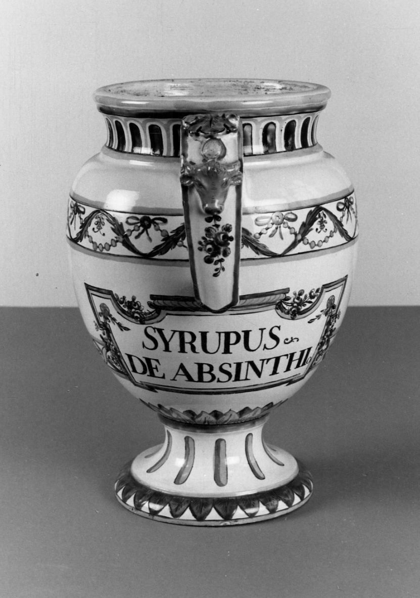 emblema della città di Torino (boccale, elemento d'insieme) di Rossetti Manifattura (fine sec. XVIII)