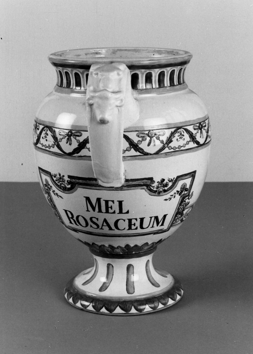 emblema della città di Torino (boccale, elemento d'insieme) di Rossetti Manifattura (fine sec. XVIII)