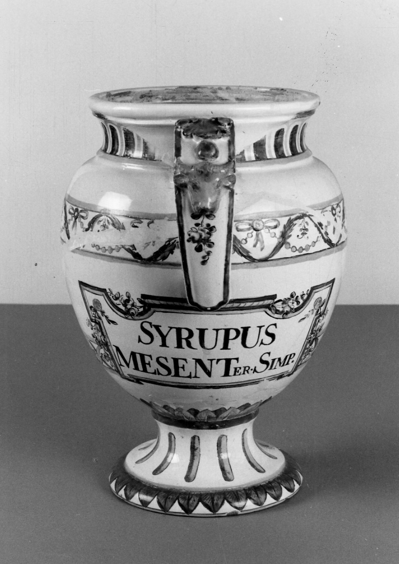 emblema della città di Torino (boccale, elemento d'insieme) di Rossetti Manifattura (fine sec. XVIII)